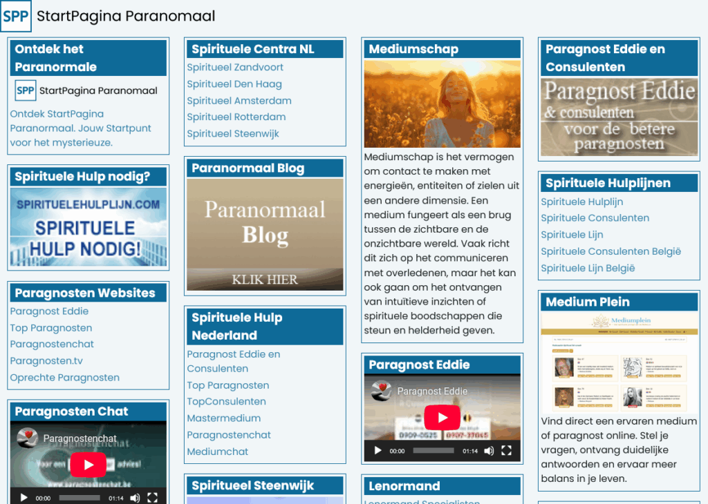 StartPagina Paranormaal Jouw startpunt in de mysterieuze wereld - StartPagina Paranomaal